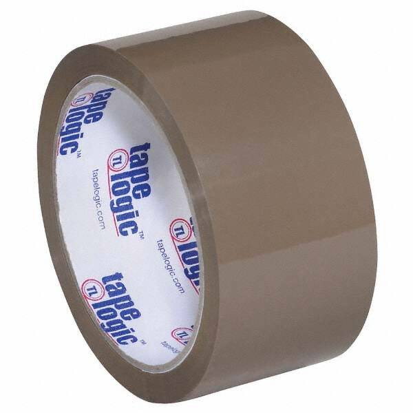 Tape Logic - Pack of (6) 55 Yd Rolls 2" Tan Hot Melt Adhesive Packaging Tape - Americas Industrial Supply