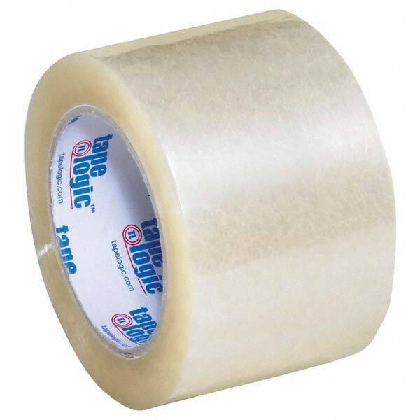 Tape Logic - Pack of (6) 55 Yd Rolls 3" Clear Hot Melt Adhesive Packaging Tape - Americas Industrial Supply
