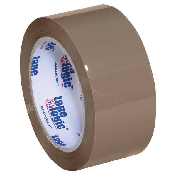 Packing Tape: 2″ Wide, Tan, Acrylic Adhesive Polypropylene, 3.5 mil Thick