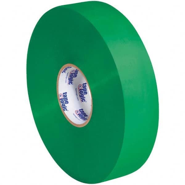 Tape Logic - Pack of (6) 1 Yd Rolls 2" x 1,000 Yd Green Hot Melt Adhesive Packaging Tape - Americas Industrial Supply