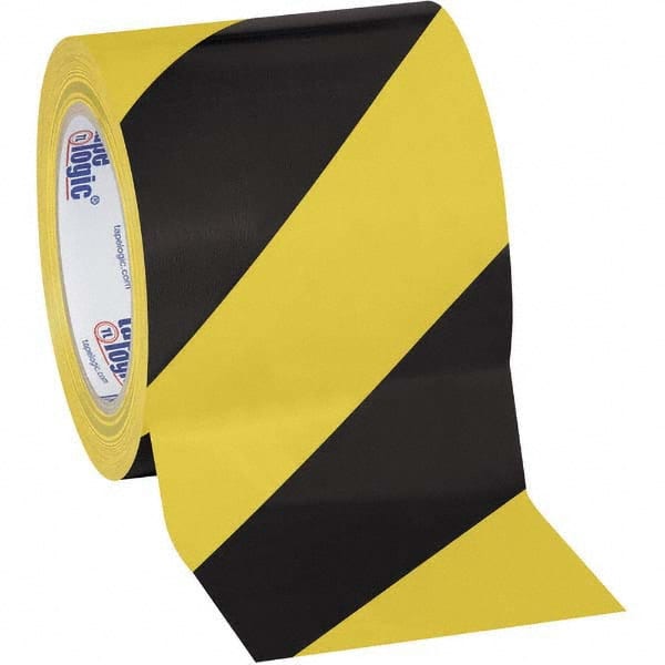 Tape Logic - Pack of (3) 36 Yd Rolls 4" x 108' Vinyl Floor & Egress Tape - Americas Industrial Supply