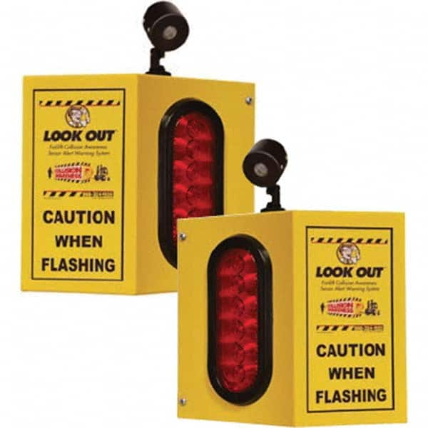 TAPCO - Auxiliary Lights Type: Forklift Warning Light Voltage: 110 VAC to 24VDC - Americas Industrial Supply