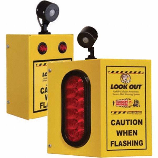 TAPCO - Auxiliary Lights Type: Forklift Warning Light Voltage: 110 VAC to 24VDC - Americas Industrial Supply