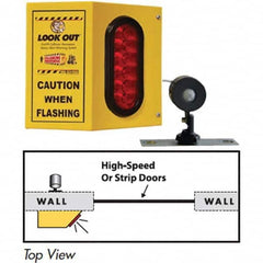 TAPCO - Auxiliary Lights Type: Forklift Warning Light Voltage: 110 VAC to 24VDC - Americas Industrial Supply