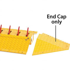 TAPCO - Speed Bumps, Parking Curbs & Accessories Type: End Cap Length (Inch): 31 - Americas Industrial Supply