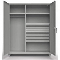 Strong Hold - Storage Cabinets Type: Wardrobe Width (Inch): 60 - Americas Industrial Supply