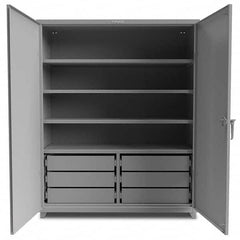Strong Hold - Storage Cabinets Type: Heavy Duty Width (Inch): 60 - Americas Industrial Supply