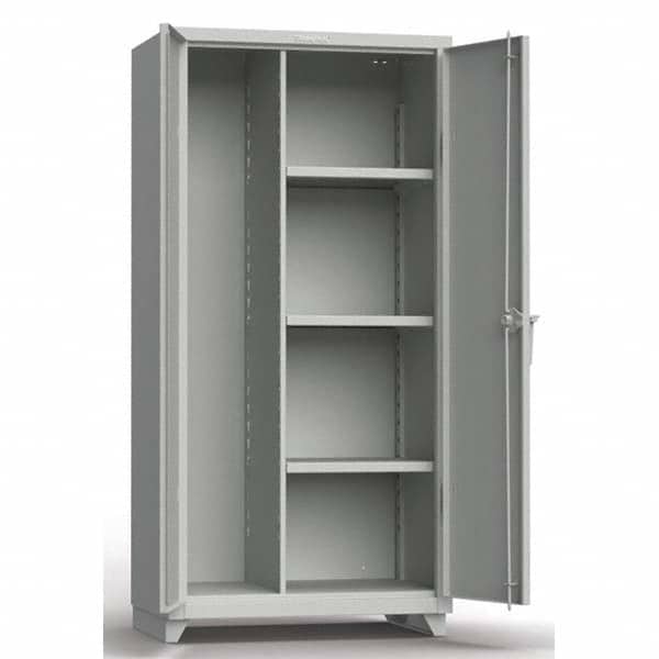 Strong Hold - Storage Cabinets Type: Heavy Duty Janitorial Width (Inch): 48 - Americas Industrial Supply