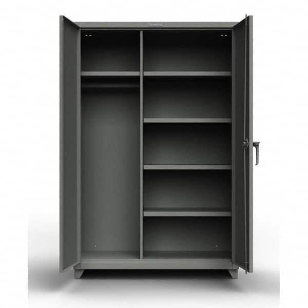 Strong Hold - Storage Cabinets Type: Wardrobe Width (Inch): 48 - Americas Industrial Supply
