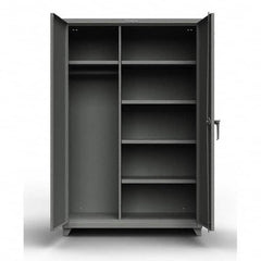 Strong Hold - Storage Cabinets Type: Wardrobe Width (Inch): 48 - Americas Industrial Supply