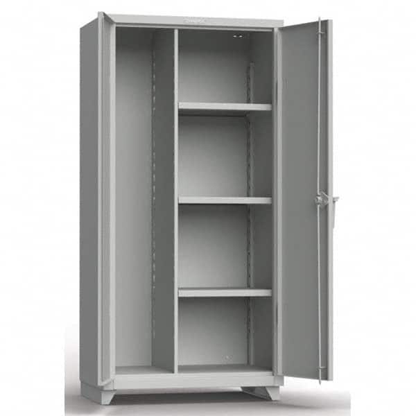 Strong Hold - Storage Cabinets Type: Heavy Duty Janitorial Width (Inch): 60 - Americas Industrial Supply