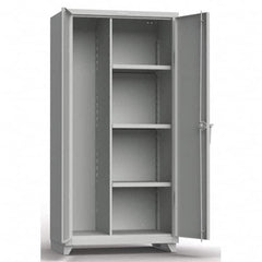 Strong Hold - Storage Cabinets Type: Heavy Duty Janitorial Width (Inch): 60 - Americas Industrial Supply