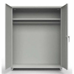 Strong Hold - Storage Cabinets Type: Wardrobe Width (Inch): 60 - Americas Industrial Supply