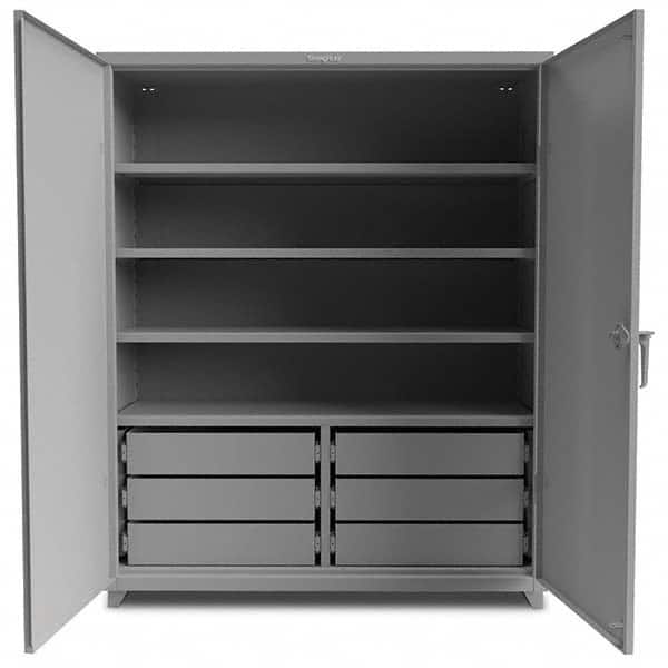 Strong Hold - Storage Cabinets Type: Heavy Duty Width (Inch): 48 - Americas Industrial Supply