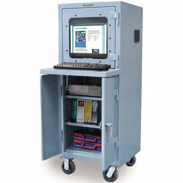 Strong Hold - Computer Cabinets Type: Computer Cabinet Width (Inch): 26 - Americas Industrial Supply