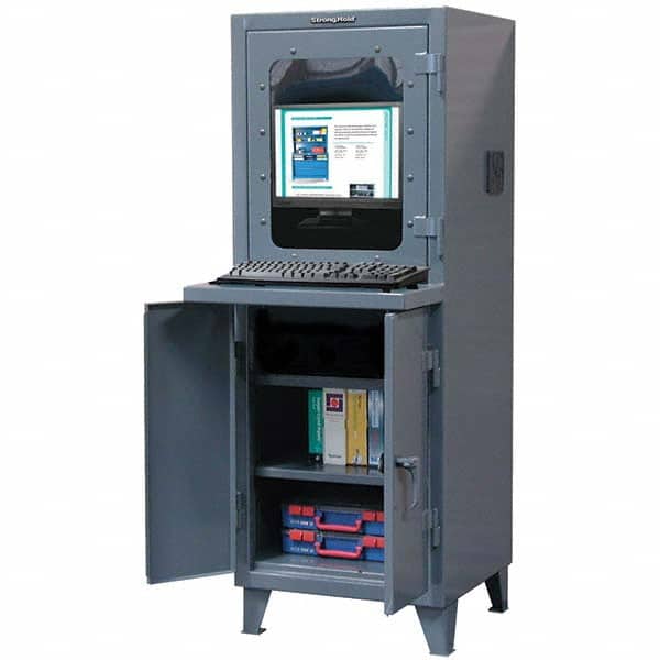 Strong Hold - Computer Cabinets Type: Computer Cabinet Width (Inch): 26 - Americas Industrial Supply