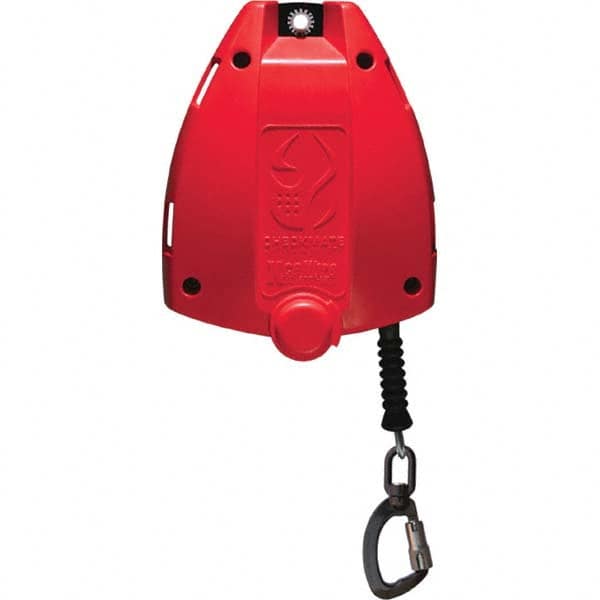 Checkmate - Self-Retracting Lanyards, Lifelines & Fall Limiters Type: Self-Retracting Lifeline Length (Feet): 100.00 - Americas Industrial Supply