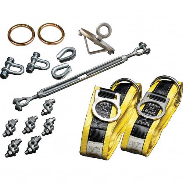Guardian Fall Protection - Anchors, Grips & Straps Type: HLL Attachment System Temporary or Permanent: Permanent - Americas Industrial Supply