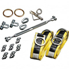 Guardian Fall Protection - Anchors, Grips & Straps Type: HLL Attachment System Temporary or Permanent: Permanent - Americas Industrial Supply