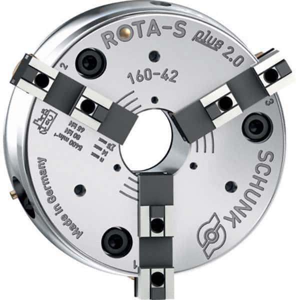 Schunk - Manual Lathe Chucks Chuck Type: Self-Centering Nominal Chuck Size: 6 - Americas Industrial Supply