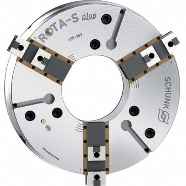 Schunk - Power Lathe Chucks Chuck Diameter (mm): 165.00 Chuck Diameter (Inch): 6-1/2 - Americas Industrial Supply