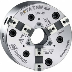 Schunk - Power Lathe Chucks Chuck Diameter (mm): 165.00 Chuck Diameter (Inch): 6-1/2 - Americas Industrial Supply