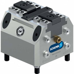 Schunk - Machine Vises Jaw Width (mm): 160.0 Throat Depth (mm): 200.0 - Americas Industrial Supply