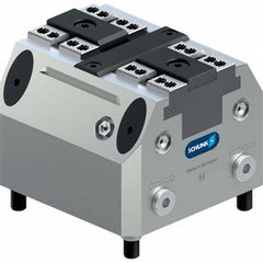 Schunk - Machine Vises Jaw Width (mm): 64.0 Throat Depth (mm): 60.0 - Americas Industrial Supply