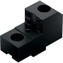 Schunk - 6" Max Chuck Diam Tongue & Groove Hard Lathe Chuck Top Jaws - Americas Industrial Supply