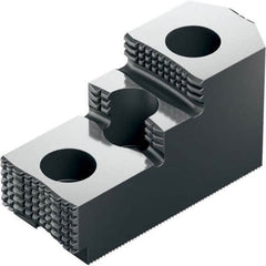 Schunk - 12" Max Chuck Diam 1.5mm x 60° Serrated Hard Lathe Chuck Top Jaws - Americas Industrial Supply