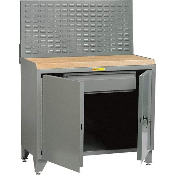 Little Giant - Stationary Workstations Type: Security Workstation Width (Inch): 48 - Americas Industrial Supply