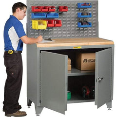 Little Giant - Stationary Workstations Type: Security Workstation Width (Inch): 36 - Americas Industrial Supply