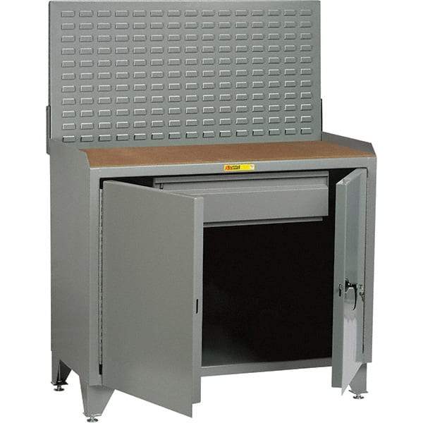 Little Giant - Stationary Workstations Type: Security Workstation Width (Inch): 36 - Americas Industrial Supply