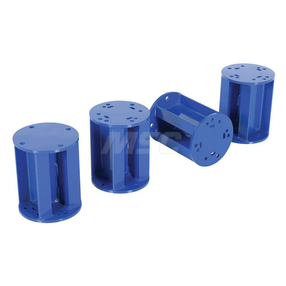 4 Steel Stationary Legs Blue FHA