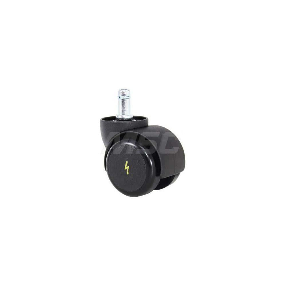 Cushions, Casters & Chair Accessories; Type: Caster; Accessory Type: Caster; For Use With: Chair; Color: Black; Number of Pieces: 5; Color: Black; Overall Height: 3.6000; Material: Nylon; Urethane; Steel; Overall Width: 2; Number Of Pieces: 5; Minimum Ord