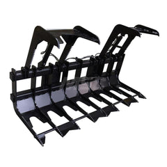 84″ Steel Skid Steer Grab Bucket