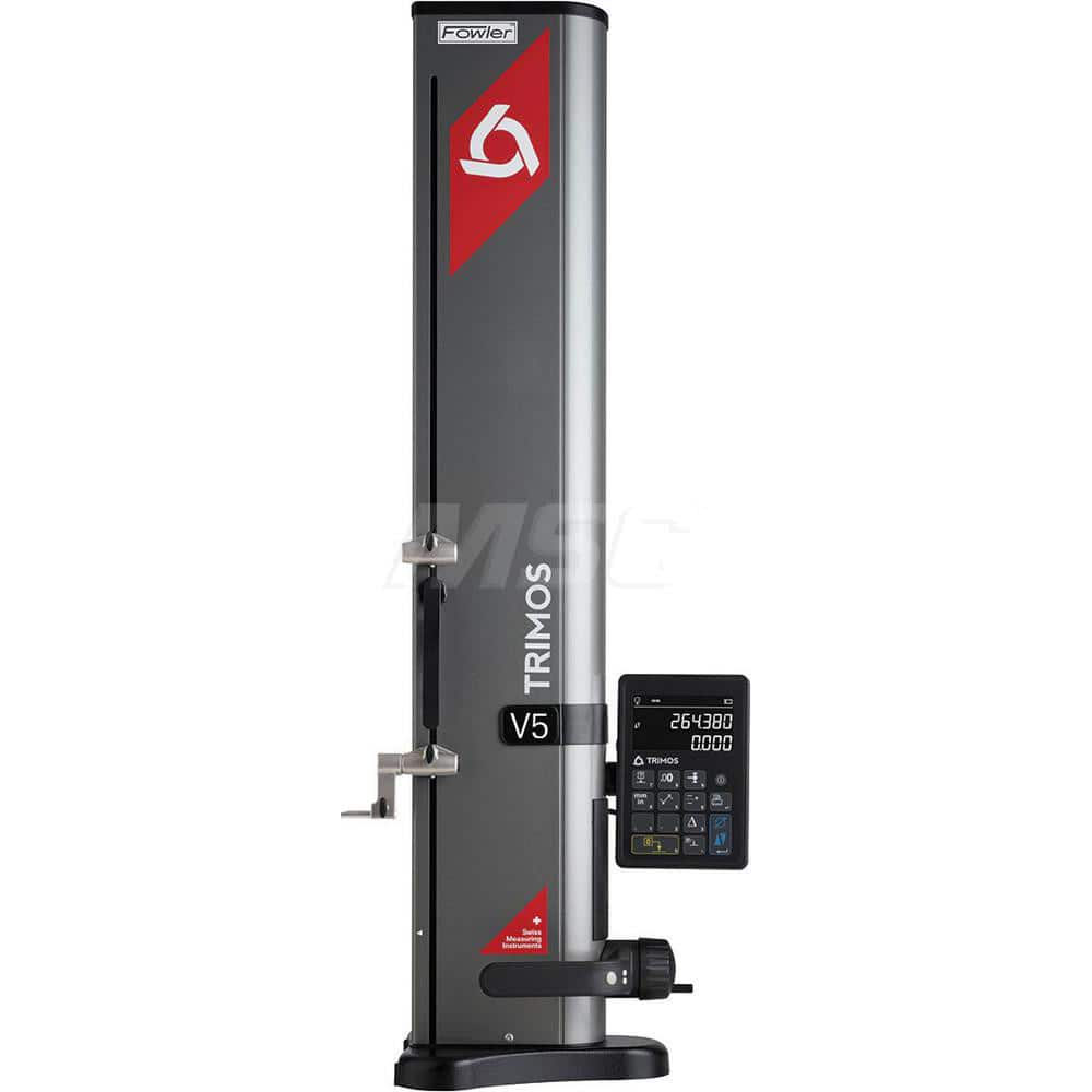 Electronic Height Gage: 28 mm Max, 0.00005″ Resolution, 0.00019″ Accuracy