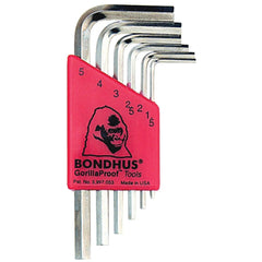 6PC HEX END L-WRENCH SET BRITEGUARD - Americas Industrial Supply