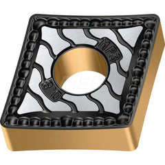 Turning Insert:  CNMG321-MP3 WPP20G,  Solid Carbide TiCN, Al2O3 & TiN Finish,  Neutral,  0.3810″ Long,  3/8″ Inscribed Circle,  0.0160″ Corner Radius,  80.0 &deg N/A Diamond,  Series  CNMG