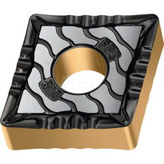 Turning Insert:  CNMG322-FP5 WPP20G,  Solid Carbide TiCN, Al2O3 & TiN Finish,  Neutral,  0.3810″ Long,  3/8″ Inscribed Circle,  0.0310″ Corner Radius,  80.0 &deg N/A Diamond,  Series  CNMG