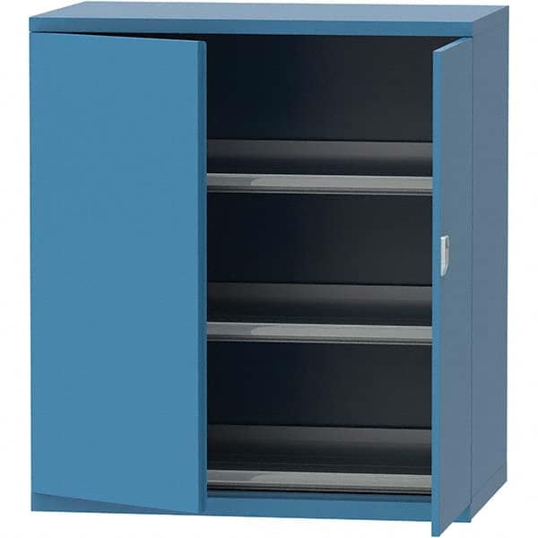 LISTA - 159 Compartment Bright Blue Steel Modular Storage Cabinet - Americas Industrial Supply
