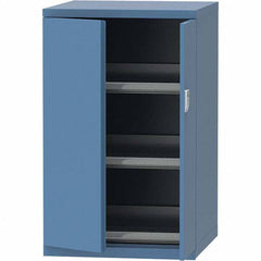 LISTA - 45 Compartment Bright Blue Steel Modular Storage Cabinet - Americas Industrial Supply