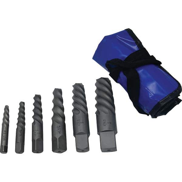 Cleveland - Bolt Extractor Sets Tool Type: Screw Extractor Set Number of Pieces: 6.000 - Americas Industrial Supply