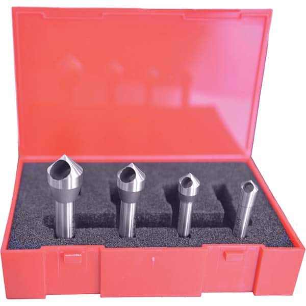 Cleveland - Countersink Sets Countersink Type: Zero Flute Minimum Head Diameter (Inch): 5/16 - Americas Industrial Supply