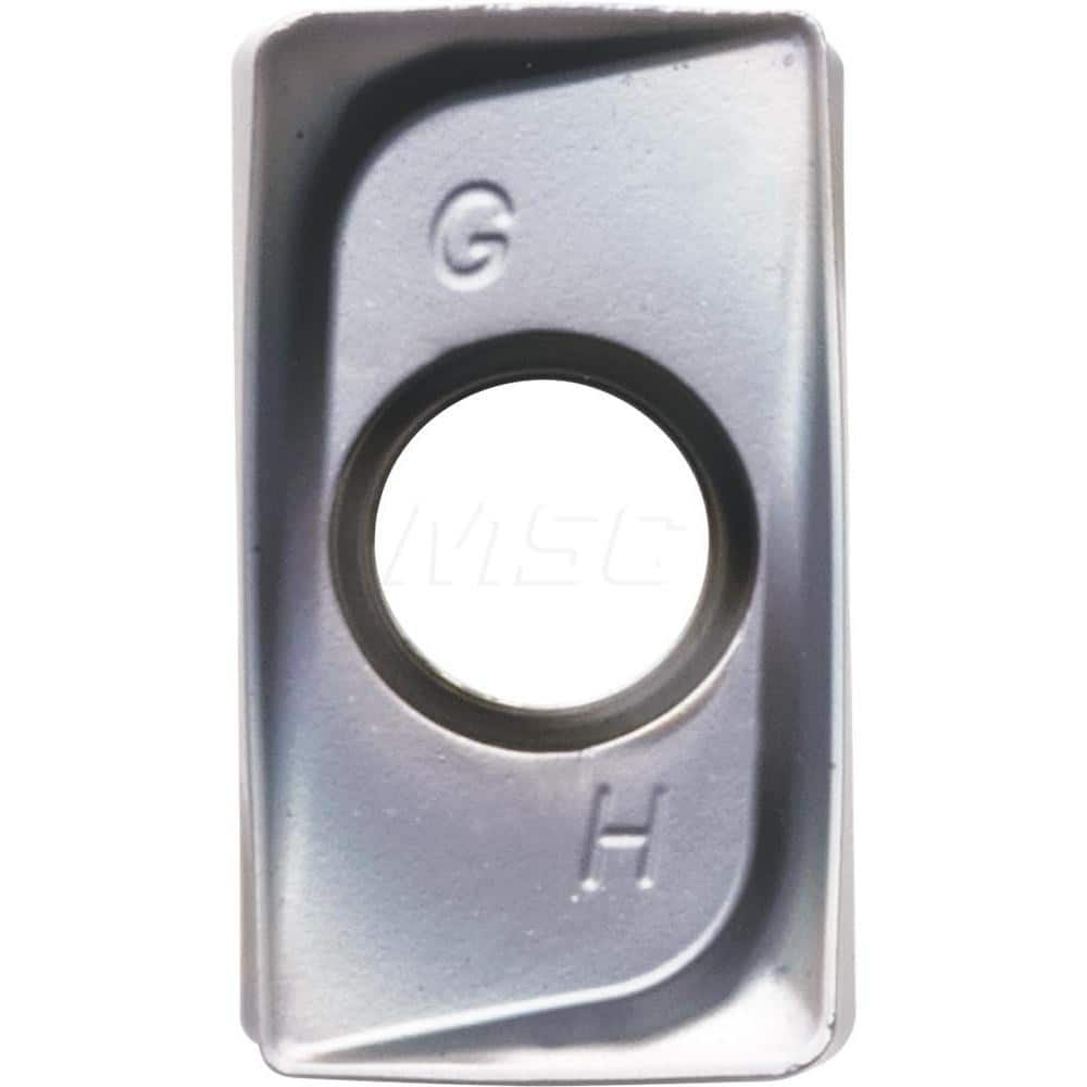 RECT POS RAKE RH Carbide Milling Insert Megacoat Hard Finish, 5.6mm Thick x 9.2mm Wide