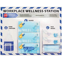NMC - PPE Dispensers Type: Wellness Station Mount: Table/Wall - Americas Industrial Supply