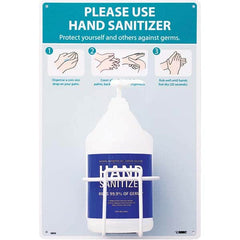 PPE Dispensers; Type: Hand Sanitater Dispenser Station; Mount: Table/Wall; Height (Inch): 12; 12 in; Width (Inch): 18; Width (Decimal Inch): 18 in; Overall Height: 12 in