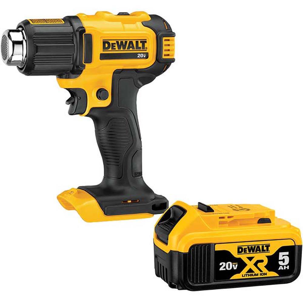 DeWALT - Heat Guns & Blowers Type: Heat Gun Heat Setting (Deg F): 550-990 - Americas Industrial Supply