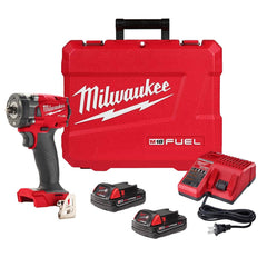 Milwaukee Tool - Cordless Impact Wrenches & Ratchets Voltage: 18.00 Drive Size (Inch): 3/8 - Americas Industrial Supply