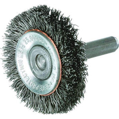 Osborn - Wheel Brushes Outside Diameter (Inch): 3 Shank Diameter (Inch): 1/4 - Americas Industrial Supply